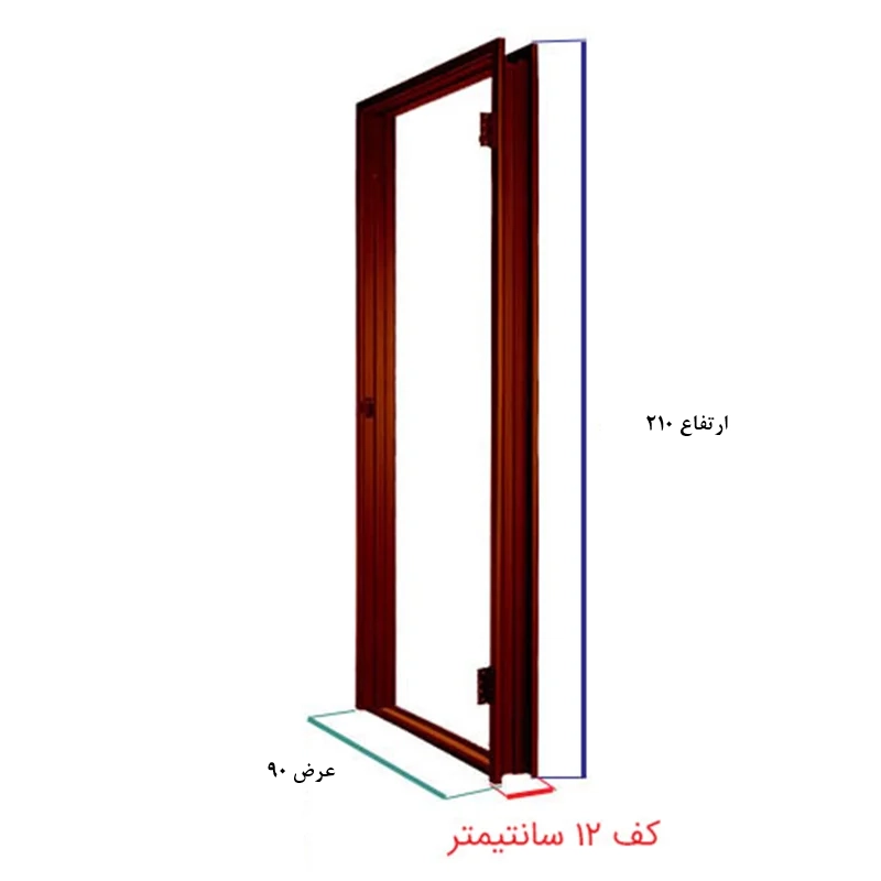 فریم چهارچوب فلزی فرانسوی کف 12