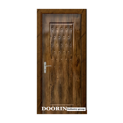 درب لنگه ملامینه مدل حصیری لاکچری رنگ طلایی