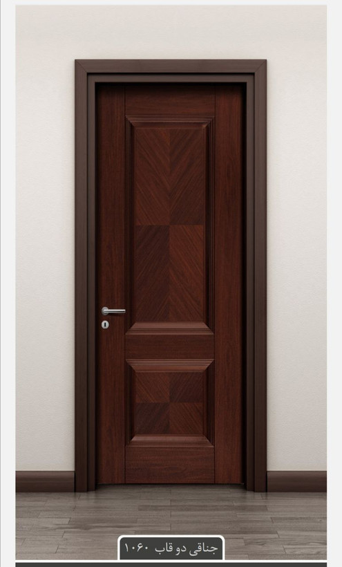 درب چوبی درب لنگه