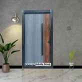 درب ضدسرقت مدل ماکان رنگ نقره ای