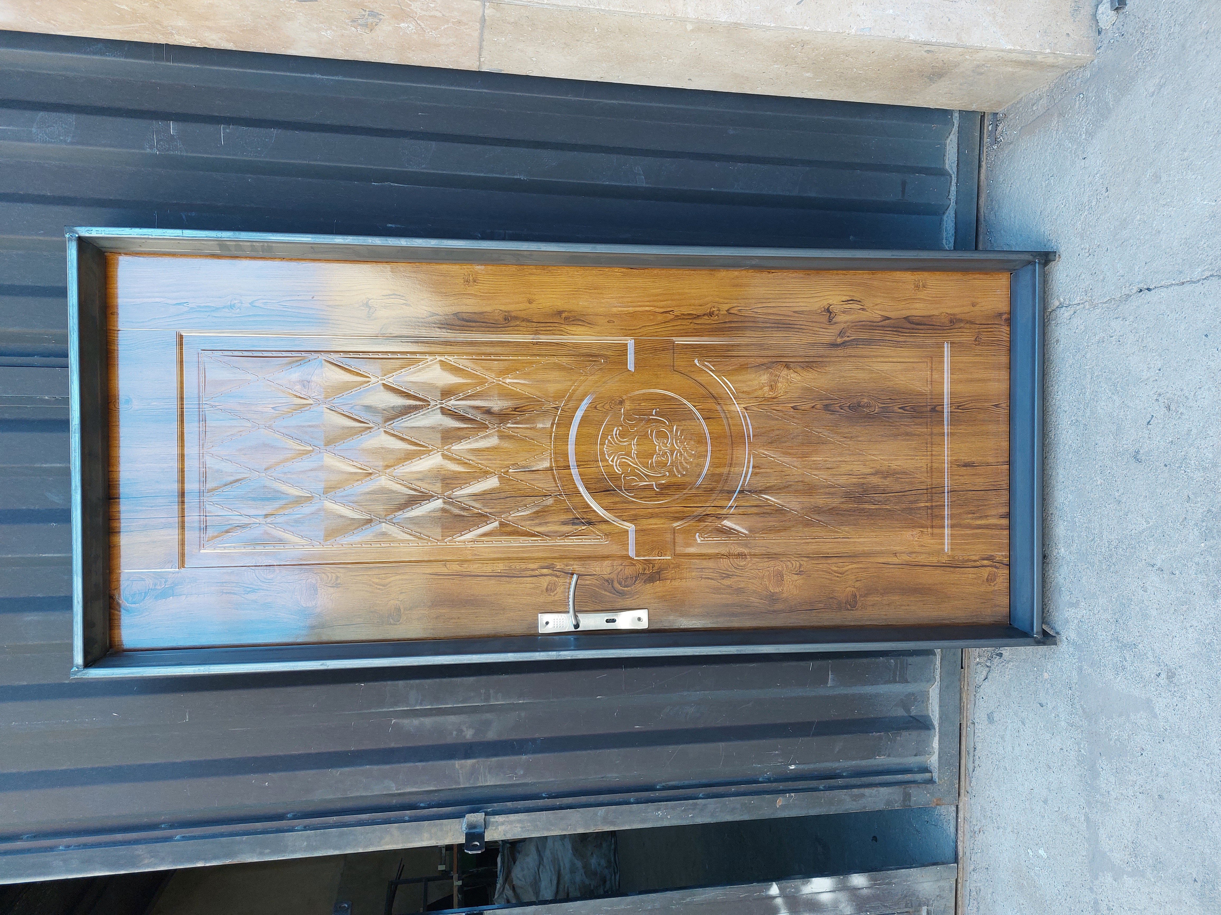 درب لنگه مدل پرستیژ رنگ سفید