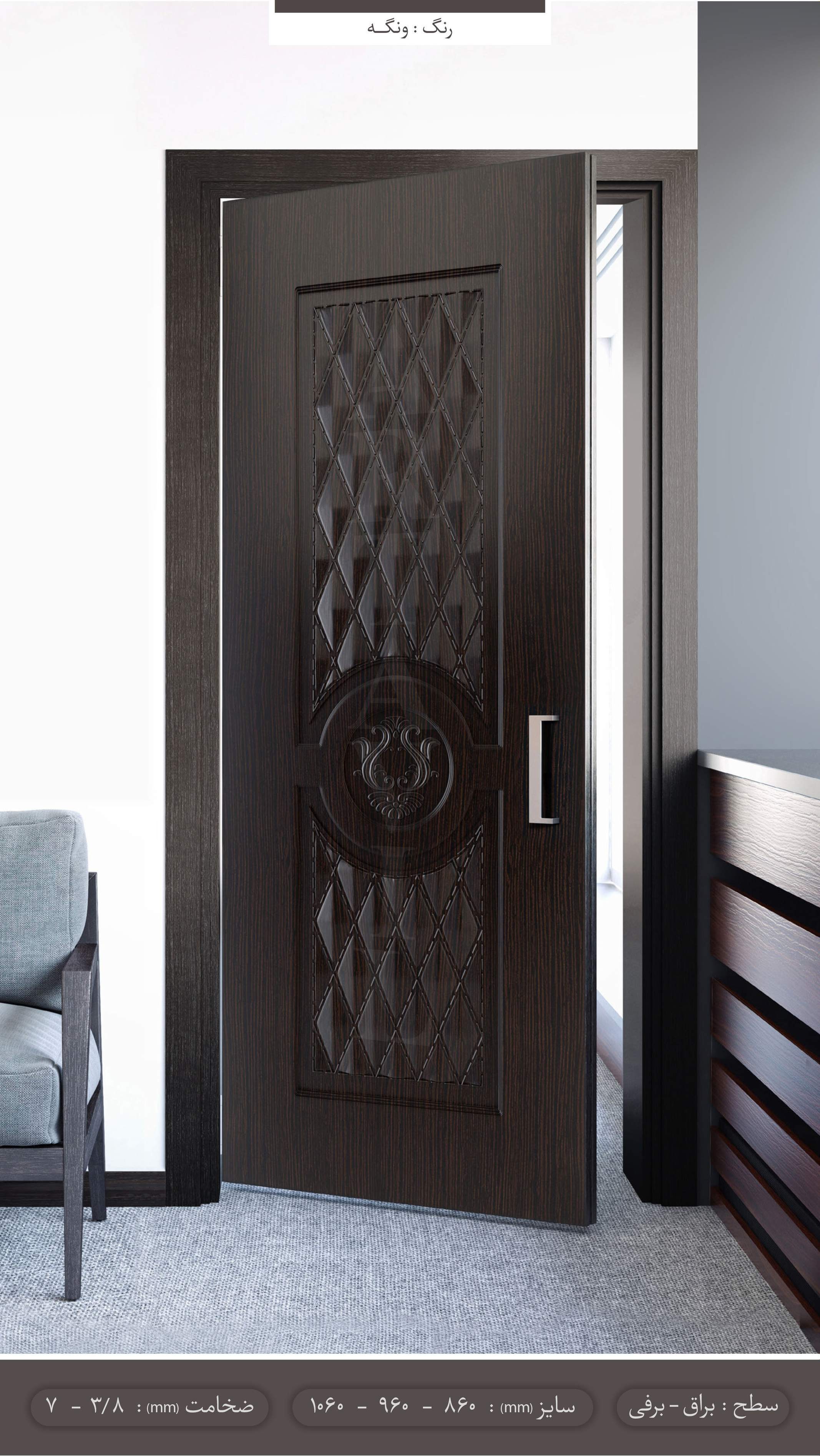 درب لنگه ملامینه افراگردو