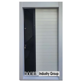 درب ضد سرقت رویه فلز رنگ سفید