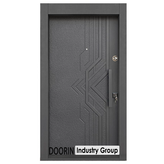 درب ضد سرقت رنگ مشکی