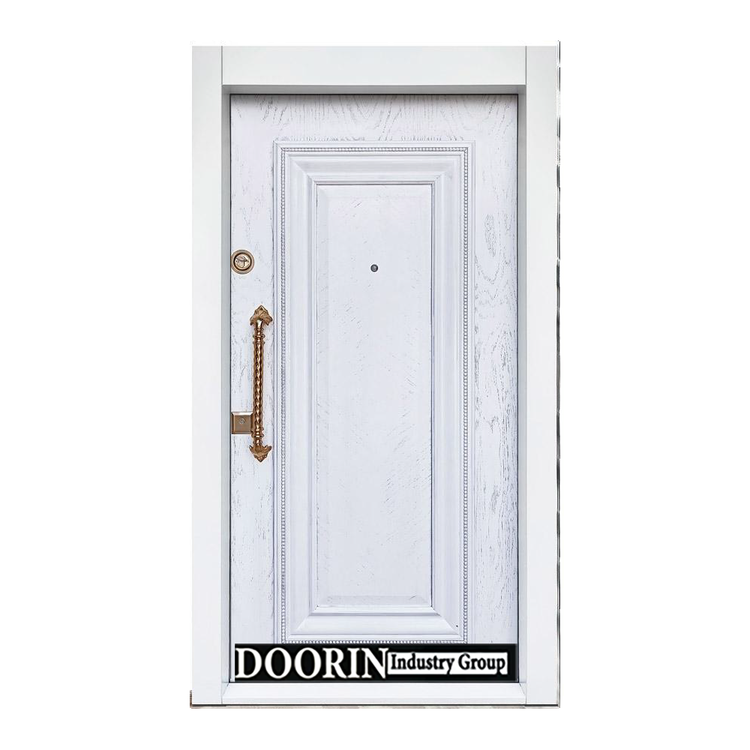 درب ضدسرقت لوکس تک قاب جناقی روکش بلوط