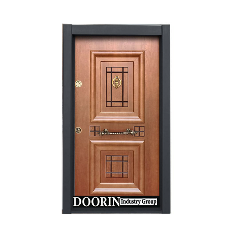 درب ضدسرقت لوکس آبنوس روکش راش