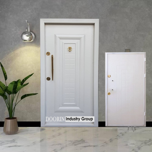 درب ضد سرقت مدل ونوس روکش پی وی سی رنگ سفید