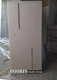 درب لنگه روکش PVC فلکسی خور