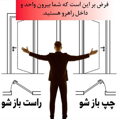 درب ضد سرقت تمام ترمو افقی