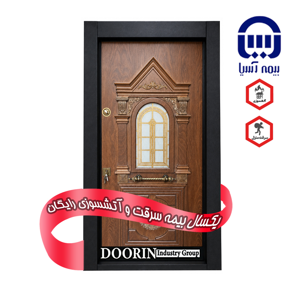 درب ضدسرقت روکش راش