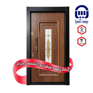درب ضدسرقت روکش طبیعی
